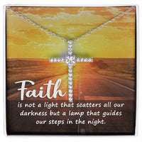 Load image into Gallery viewer, Crystal Cross Necklace
