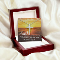 Load image into Gallery viewer, Crystal Cross Necklace
