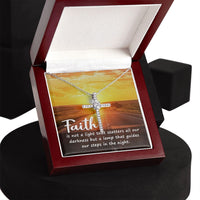 Load image into Gallery viewer, Crystal Cross Necklace
