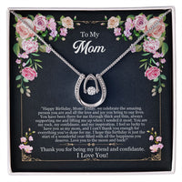 Load image into Gallery viewer, Happy Birthday Mom - Love Necklace
