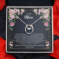 Load image into Gallery viewer, Happy Birthday Mom - Love Necklace
