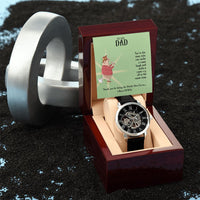 Load image into Gallery viewer, Men&#39;s Open Work-watch - To Dad
