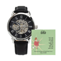 Load image into Gallery viewer, Men&#39;s Open Work-watch - To Dad

