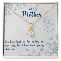 Load image into Gallery viewer, To Mother - Ribbon Necklace
