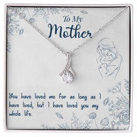 Load image into Gallery viewer, To Mother - Ribbon Necklace
