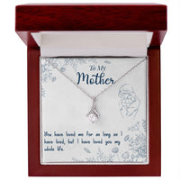 Load image into Gallery viewer, To Mother - Ribbon Necklace
