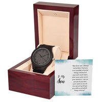 Load image into Gallery viewer, Wooden Watch - Gift for Son
